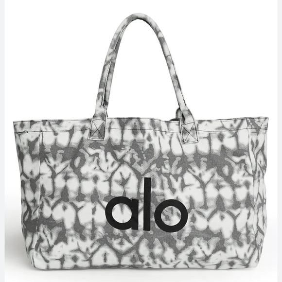 ALO Yoga Handbags - NWT | Alo Yoga | Iconic Shopper Tote | Gray Tiedye (see description)